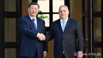 Bei Besuch von Xi: China und Ungarn vereinbaren "strategische Partnerschaft"