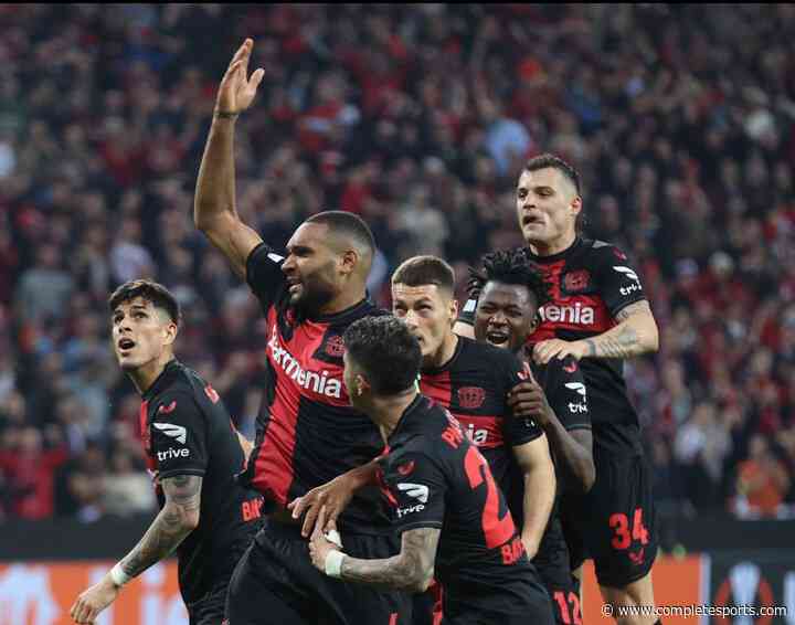 UEL: Boniface, Tella Benched As Leverkusen Reach Final After Historic 2-2 Draw Vs Roma