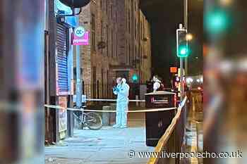 Gunman hunted after man shot outside shop in 'targeted attack'