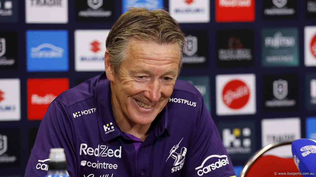 Craig Bellamy will coach into a 23rd year at the Melbourne Storm