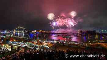 Musik und Feuerwerk - Hamburger Hafengeburtstag geht weiter