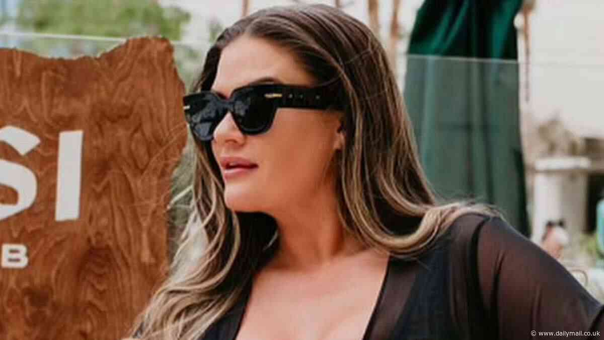 Brittany Cartwright shows off her curves in stylish Fendi swimsuit during girls' trip to Las Vegas - after reuniting with estranged husband Jax Taylor