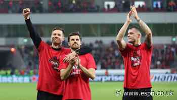 Record-setting Leverkusen 'want, deserve more'