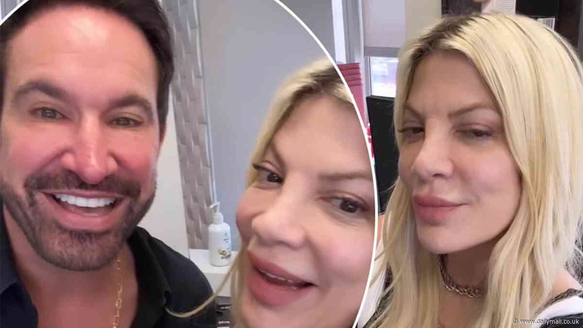 Tori Spelling prepares to get her teeth done by celeb-loved dentist Dr. Kevin Sands: 'I can't wait!'