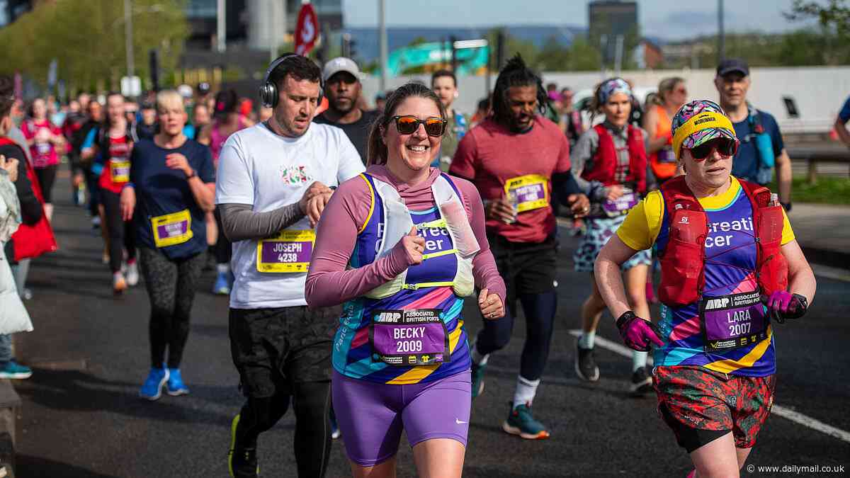 Going the extra mile! Participants of Newport Marathon run additional 276 metres due to blunder in measuring the course