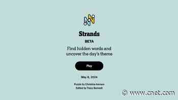NYT Strands Is the Latest Must-Play Daily Online Game: How to Win     - CNET