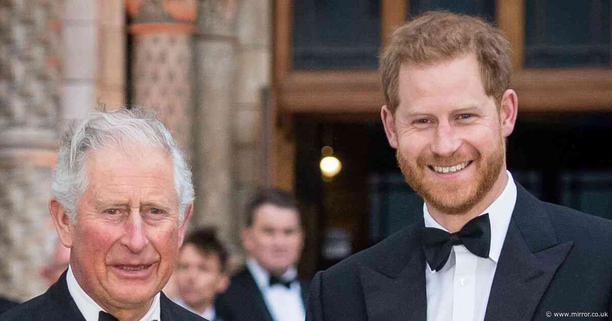 Brutal way Charles is showing Prince Harry 'he is being set adrift - permanently'