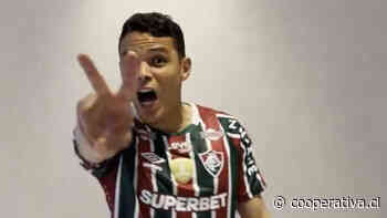 Thiago Silva celebró la victoria de Fluminense ante Colo Colo en la Libertadores