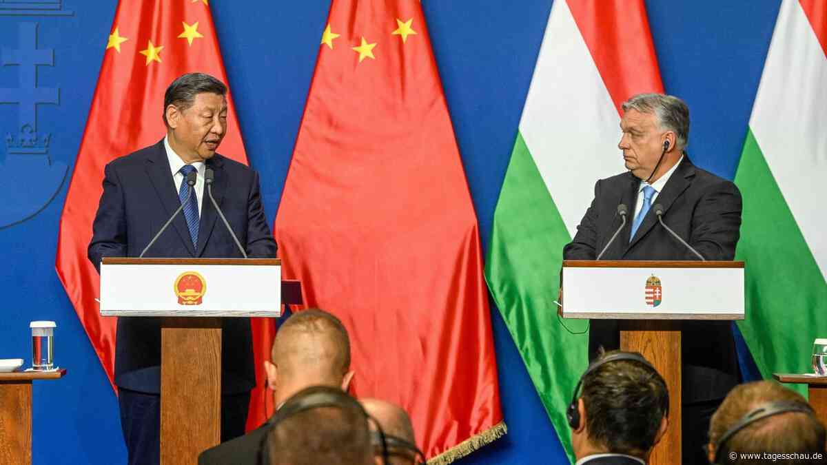Xi und Orban vereinbaren "strategische Partnerschaft"