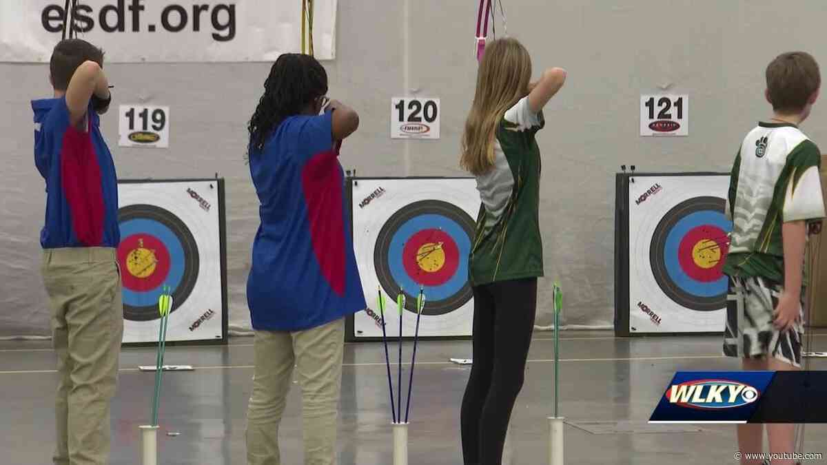 The country's largest youth archery tournament is being held in Louisville