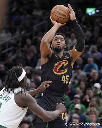 NBA roundup: Cavaliers blow out Celtics 118-94, tie series at 1-1