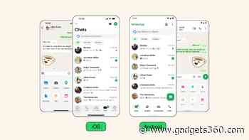 WhatsApp Gets Darker Dark Mode, Redesigned Navigation, New Icons and More Design Changes