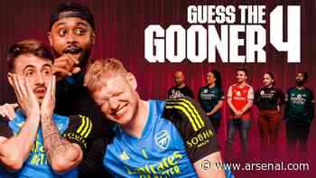 Vieira and Ramsdale play Guess The Gooner!