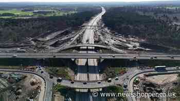 M25 weekend closure diversion routes via A217, A240 and A3
