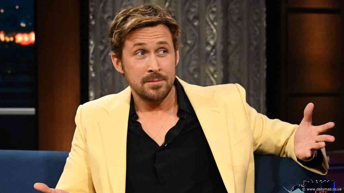 Ryan Gosling describes rest of his life in just five words on The Late Show with Stephen Colbert while promoting new action comedy movie The Fall Guy