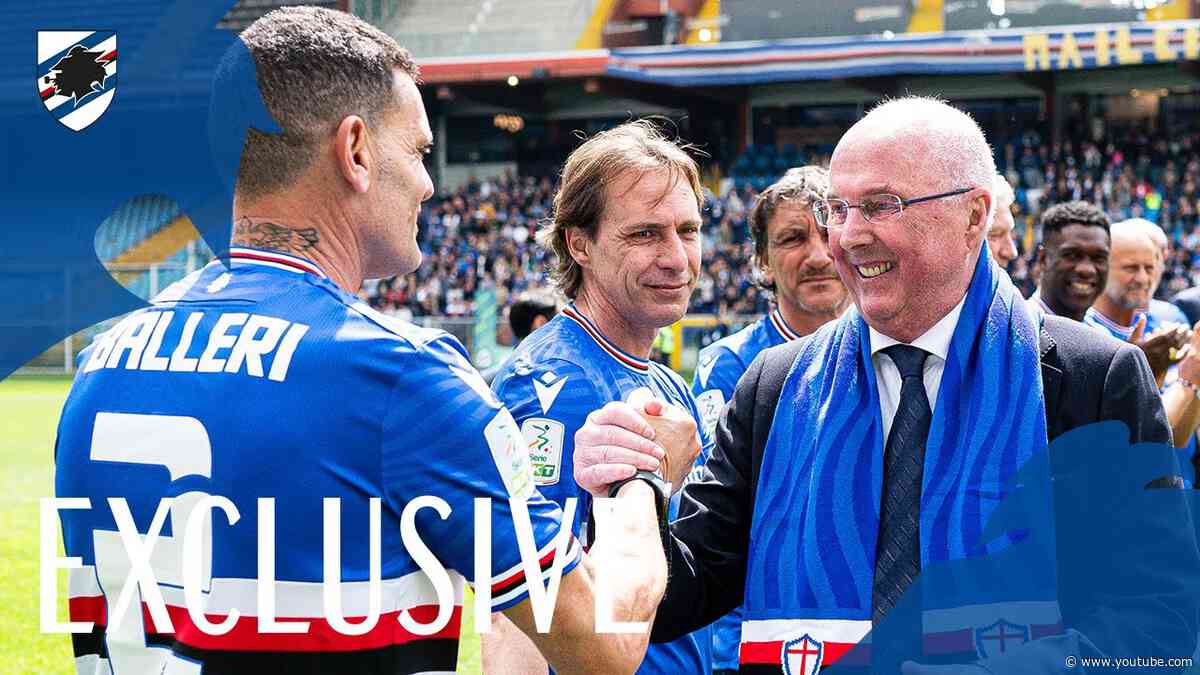 Welcome home, Sven: il backstage dell'omaggio a Eriksson