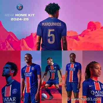 Le PSG dévoile son maillot 2024-2025 (officiel)