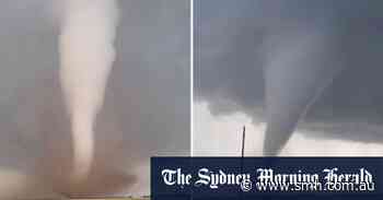 Queenslander comes face to face with US tornado