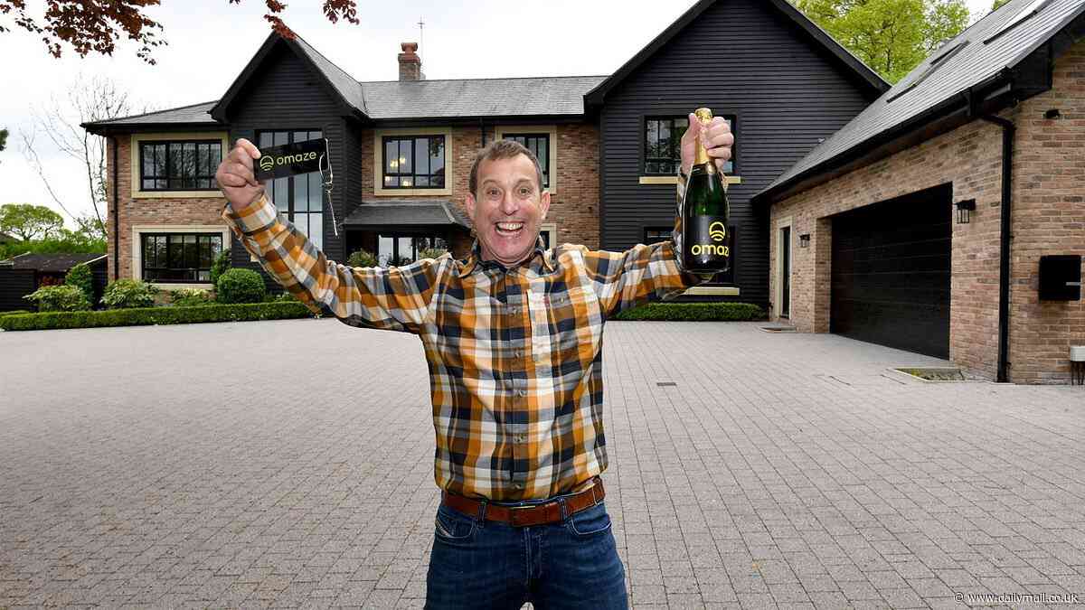 Latest Omaze winner is Man City fan who hopes to bump into Jack Grealish after scooping £3.5m five-bed country mansion in the heart of Premier League players' favourite Cheshire Golden Triangle