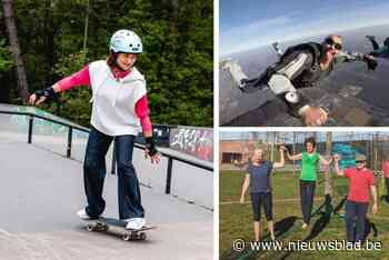 Geen petanque voor deze 60-plussers: zij gaan liever skateboarden, diepzeeduiken of skydiven