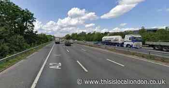 A2 near M25 Dartford closes after crash: Live updates
