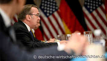 Pistorius in den USA: Deutschland bereit für seine Aufgaben