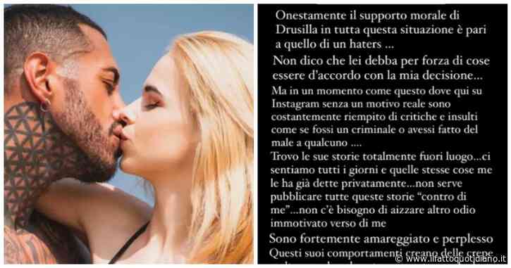 Drusilla Gucci vede Francesco Chiofalo dopo l’operazione agli occhi: “Sei totalmente un’altra persona”. Lui reagisce così