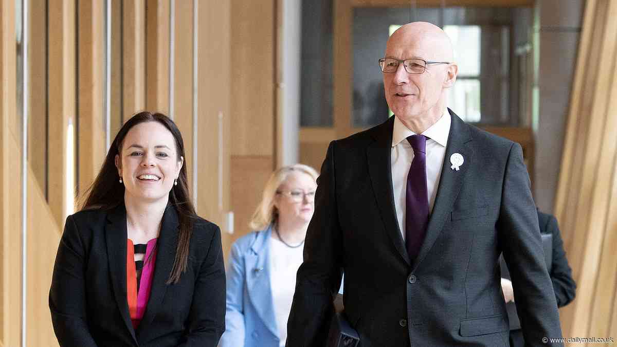 Desperate John Swinney vows to make Scotland independent within five years as poll shows SNP slipping behind Labour - with new First Minister begging LGBT voters to stick with the separatists despite gay marriage opponent Kate Forbes becoming his deputy