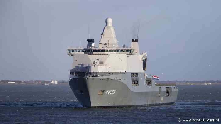 Marineschip Zr.Ms. Karel Doorman op weg naar Rode Zee heeft technische problemen