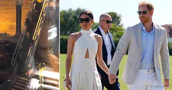 Meghan in secret trip to London before swiftly jetting off again with Harry