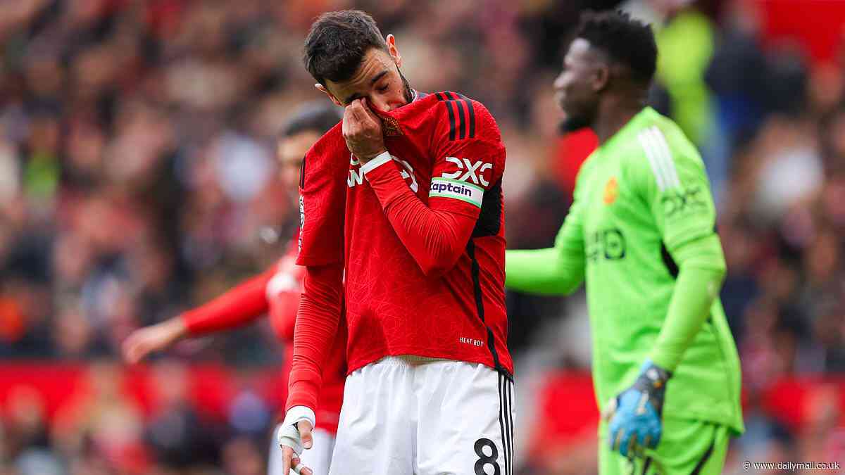 Man United players 'fear they won't win another game this season' with the squad feeling 'miserable' after Crystal Palace thrashing... ahead of tough games against Arsenal, Newcastle and Brighton