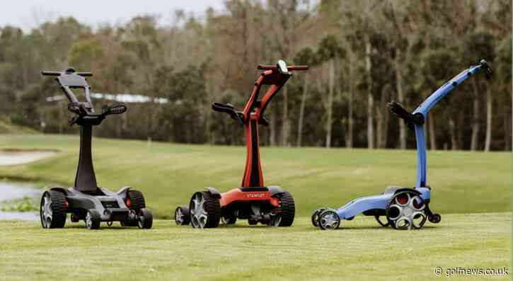 Stewart Golf rolls out Q Follow Carbon trolley