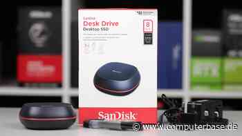 SanDisk Desk Drive im Test: Externe 8-TB-SSD erholt sich, wenn am PC Pause ist