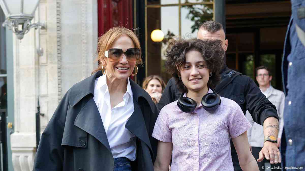 Jennifer Lopez and Emme Muñiz step out in matching baggy jeans