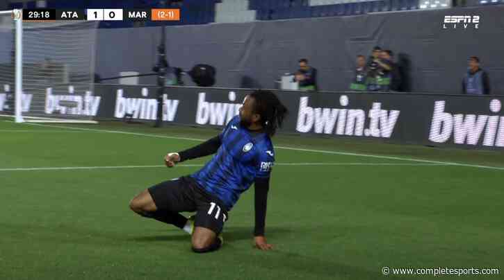 ‘I’m Very Happy’ — Lookman Elated To Help Atalanta Secure Europa League Final Spot