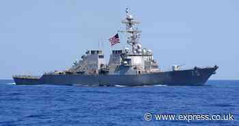 China tensions explode as Beijing intercepts 'trespassing' US Destroyer in South China Sea