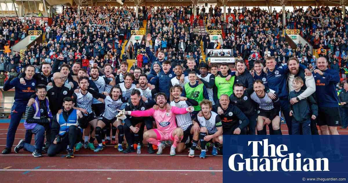 Gateshead fired up for Wembley cup trip after ban from promotion playoffs