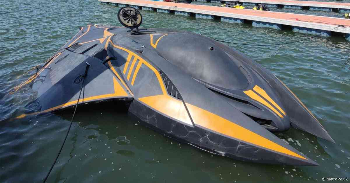 Ukraine’s new attack submarine is like something out of Batman