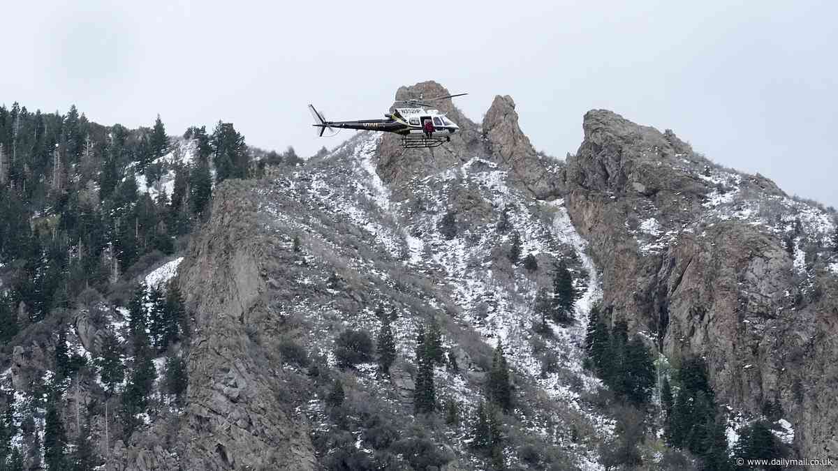 Avalanche kills two skiers, 23 and 32, with a third rescued alive after they were hit by wall of snow in 'very serious terrain' on Utah mountain