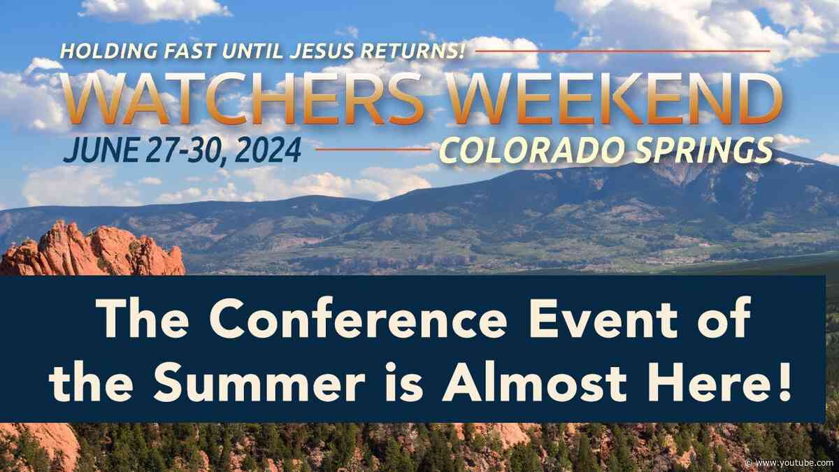 Live Streaming Registration Has Begun! | Watchers Weekend Colorado
