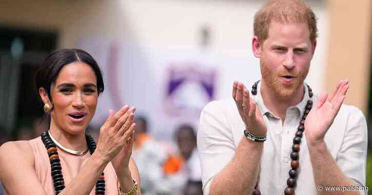 Prince Harry and Meghan’s visit to a Nigerian school in Abuja