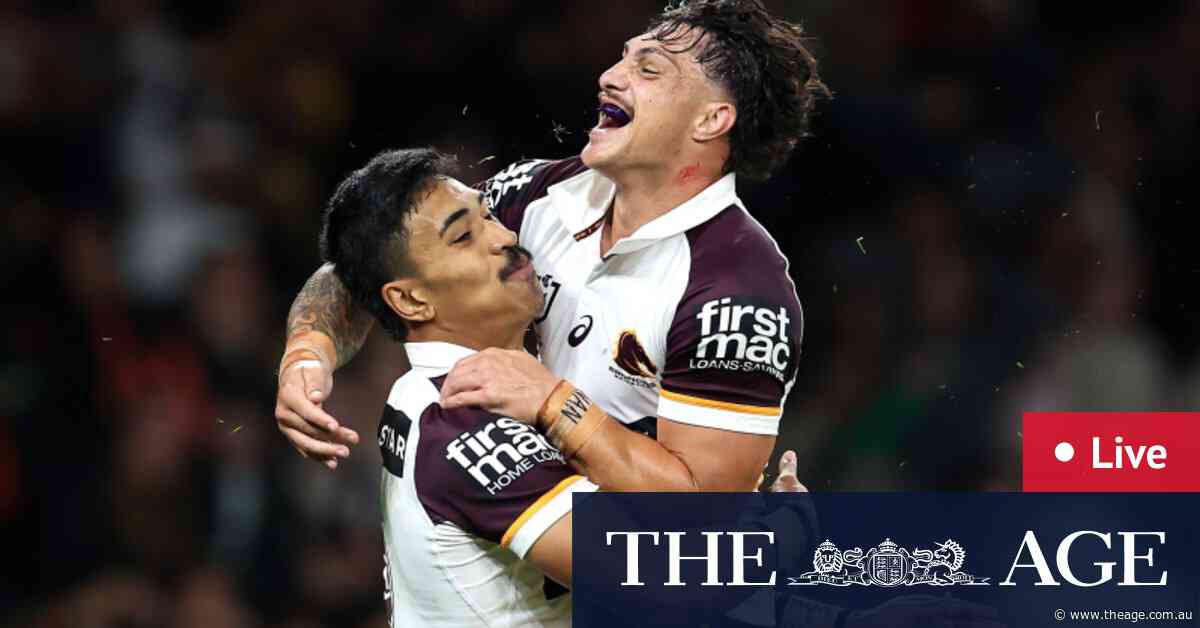 NRL Live 2024: Eels v Broncos - Cobbo and Co. conspire for brilliant try