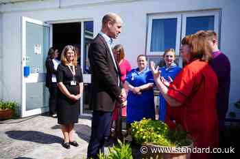 Pasties on William as Prince of Wales tours Isles of Scilly