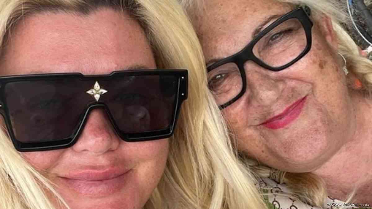 Gemma Collins shows glimpse of new hydro pool she's having made in her garden to help her mum Joan get 'strong and walking again': 'It would be my dream to see her well'