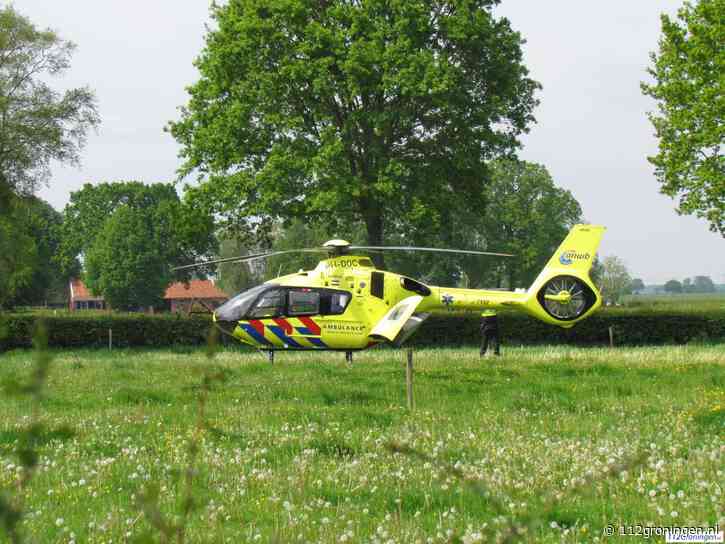 Inzet traumahelikopter in Noordlaren