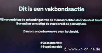 Protest gegen Israel beim ESC: Belgischer TV-Sender zeigt Texttafel bei Halbfinalübertragung