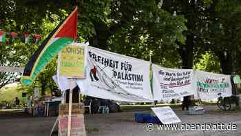 Pro-Palästina-Camp am Dammtor – CDU-Chef fordert „null Toleranz“