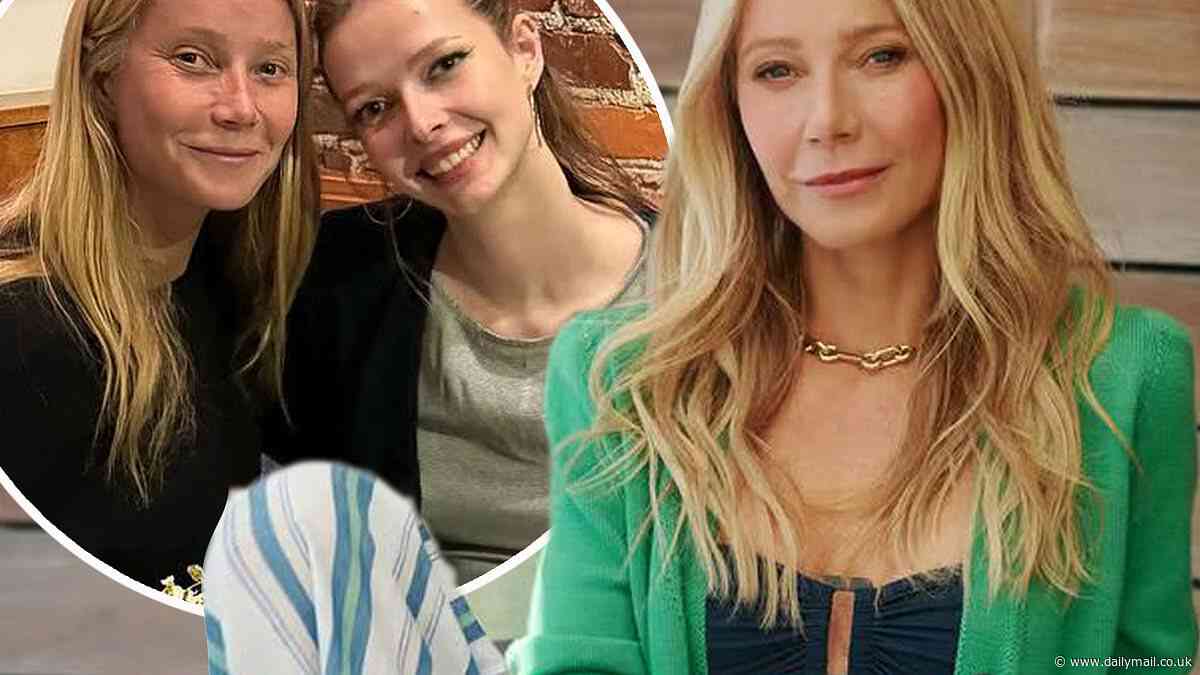 Gwyneth Paltrow, 51, says daughter Apple, 19, is already a VEGAN: 'She doesn't want to touch anything that's cruel to animals'