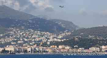 Quel est cet impressionnant avion qui a survolé le bord de mer de Nice à basse altitude ce midi?