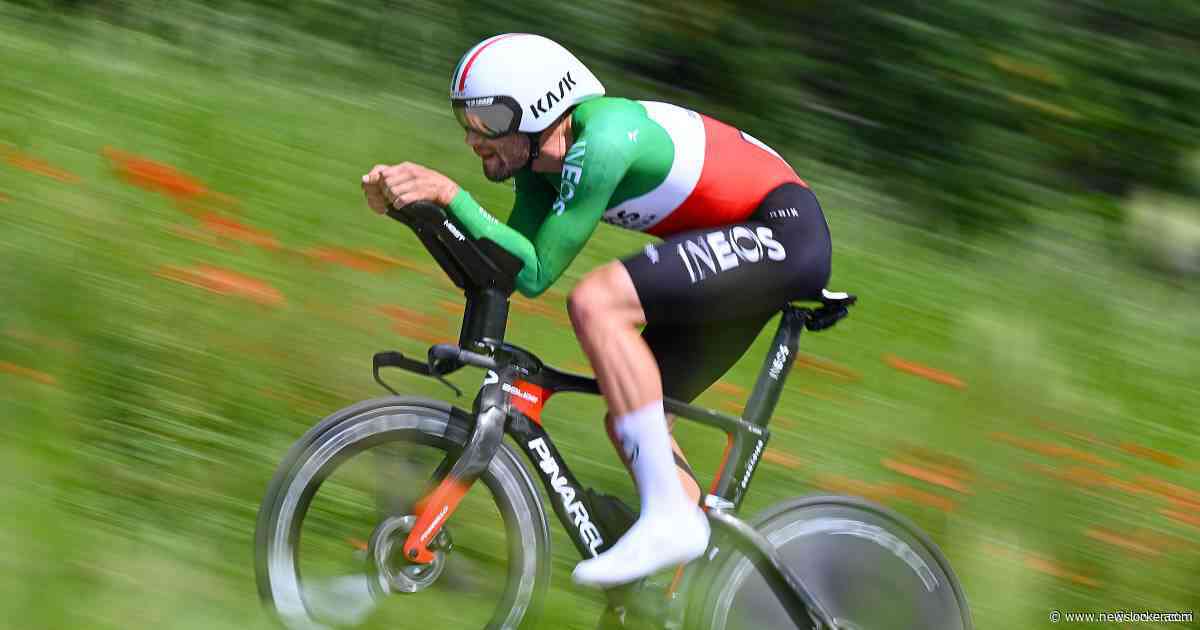 LIVE Giro d’Italia | Imponerende Ganna blaast concurrentie omver in tijdrit, wat kan Pogacar straks?